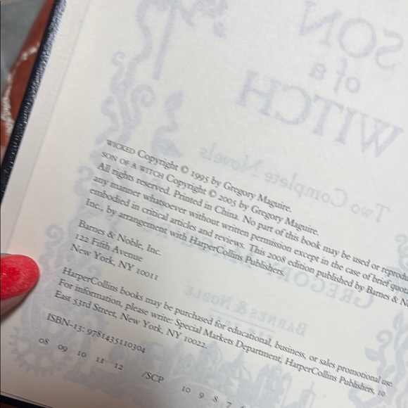 Wicked Son of a Witch Hardcover Book - Picture 4 of 7